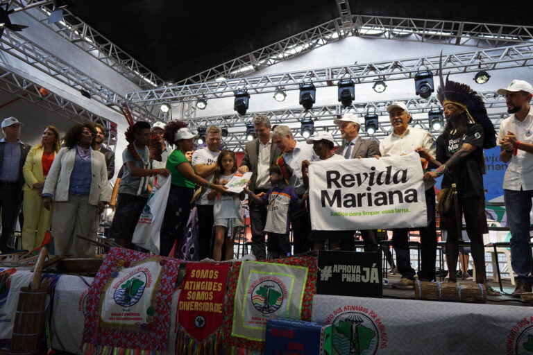 “Não foi um desastre. Foi um crime”, destaca Marina Silva sobre os oito anos do rompimento da barragem de Fundão. 