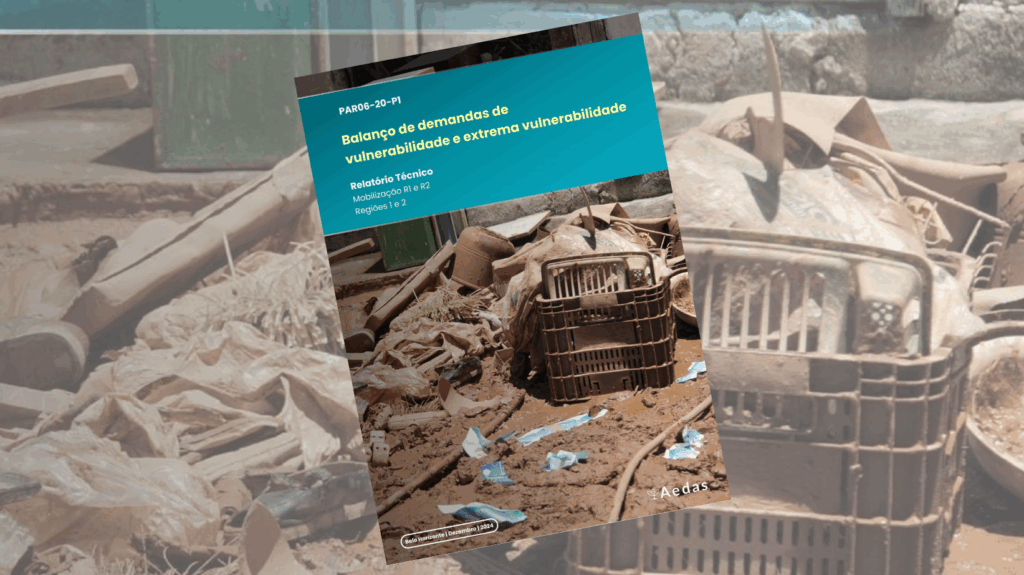 Aedas divulga caderno com balanço das demandas e ações de acompanhamento das vulnerabilidades nas Regiões 1 e 2