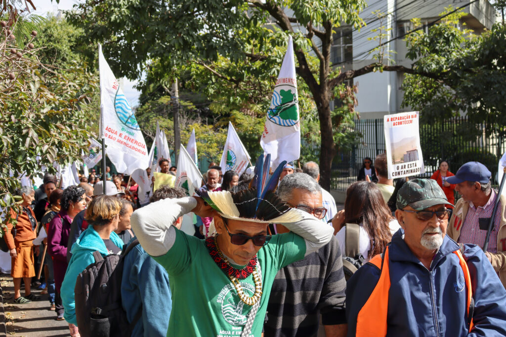 Atingidas e atingidos do Paraopeba reivindicam Auxílio Emergencial e protestam contra a precarização das ATIs