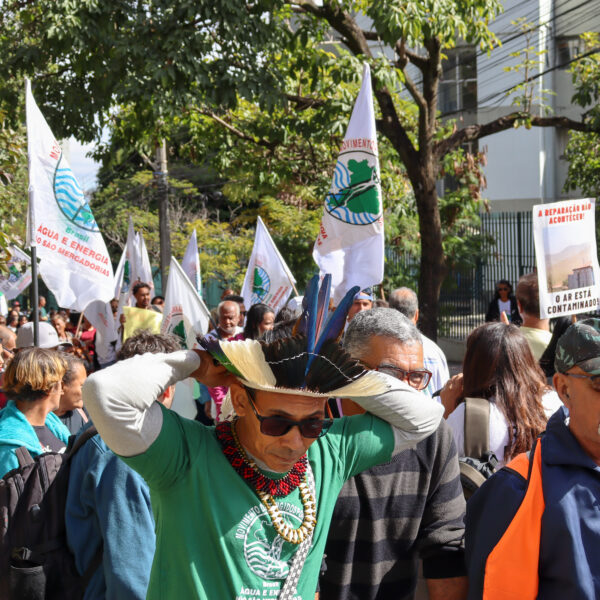 Atingidas e atingidos do Paraopeba reivindicam Auxílio Emergencial e protestam contra a precarização das ATIs