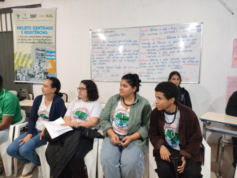Formação popular em Direitos Humanos mobiliza comunidades atingidas no Alto Rio Doce e Alto Paraopeba em Minas Gerais